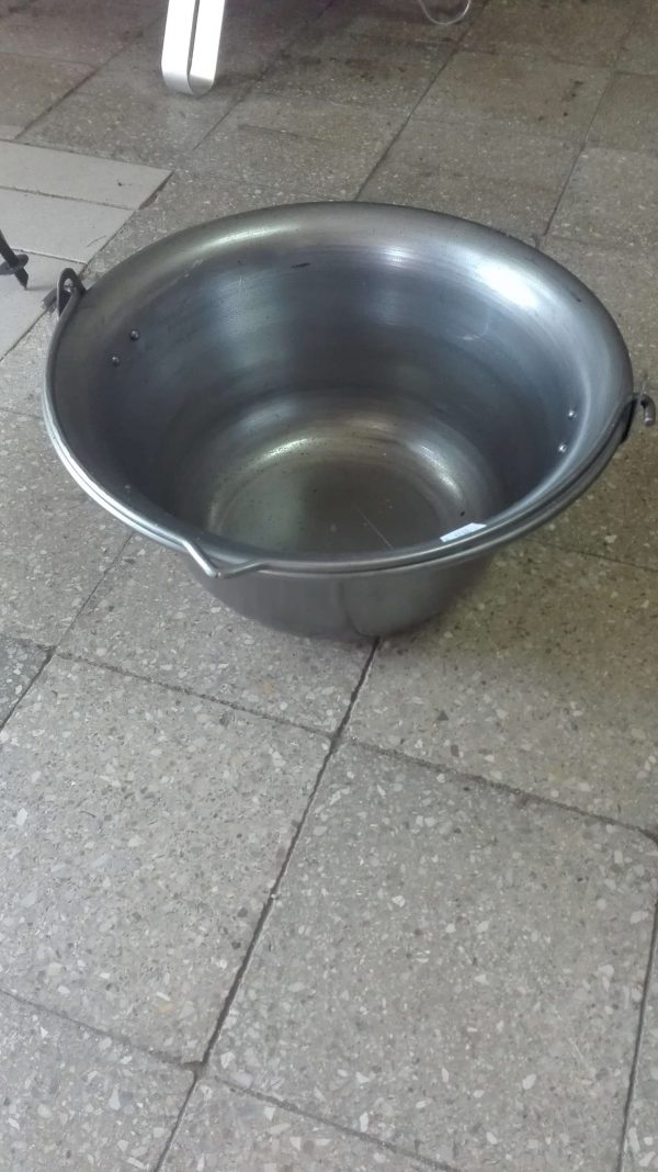 Vastag vas bogrács 15 L