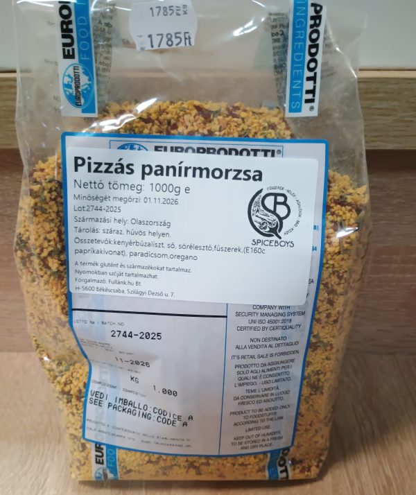 Olaszországi panírmorzsa (Pizzás)