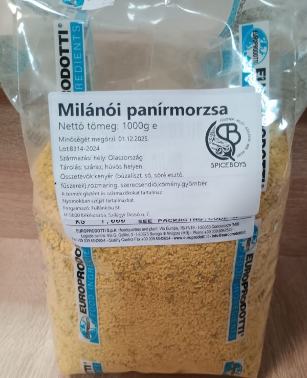 Olaszországi panírmorzsa (Milánói)